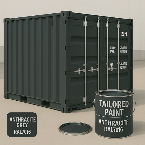 Container roof sealant - roof, paint