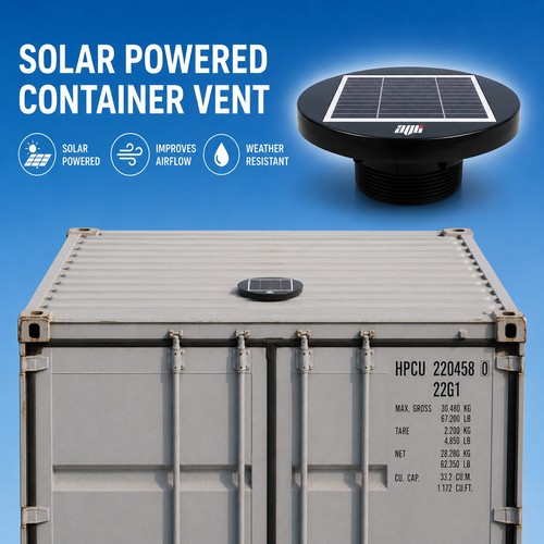 Solar shipping container roof - shipping,
