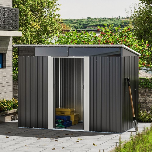 Galvanised steel shed metal - shed,
