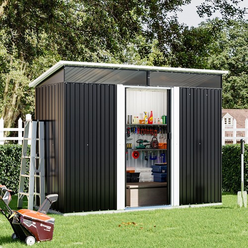 Galvanised steel shed metal - galvanised,