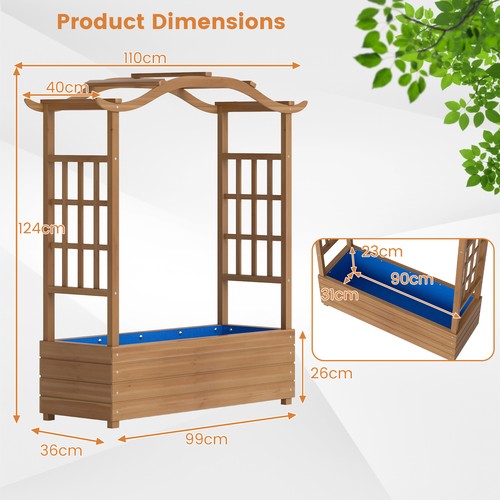 Garden elevated plant - elevated,