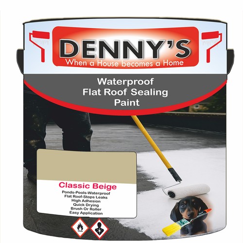 Waterproof roof paint - waterproof, pond