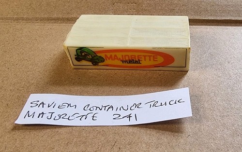 Majorette 241 saviem container - saviem,
